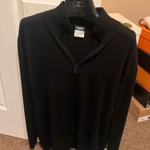 Chanel uniform long sleeve sweater